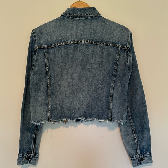 Able NWOTCropped Denim Jacket - Picture 6 of 7